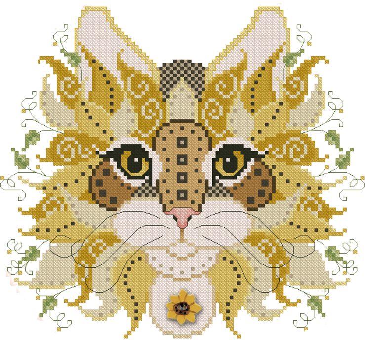 (image for) Colorful Cats Sunflower